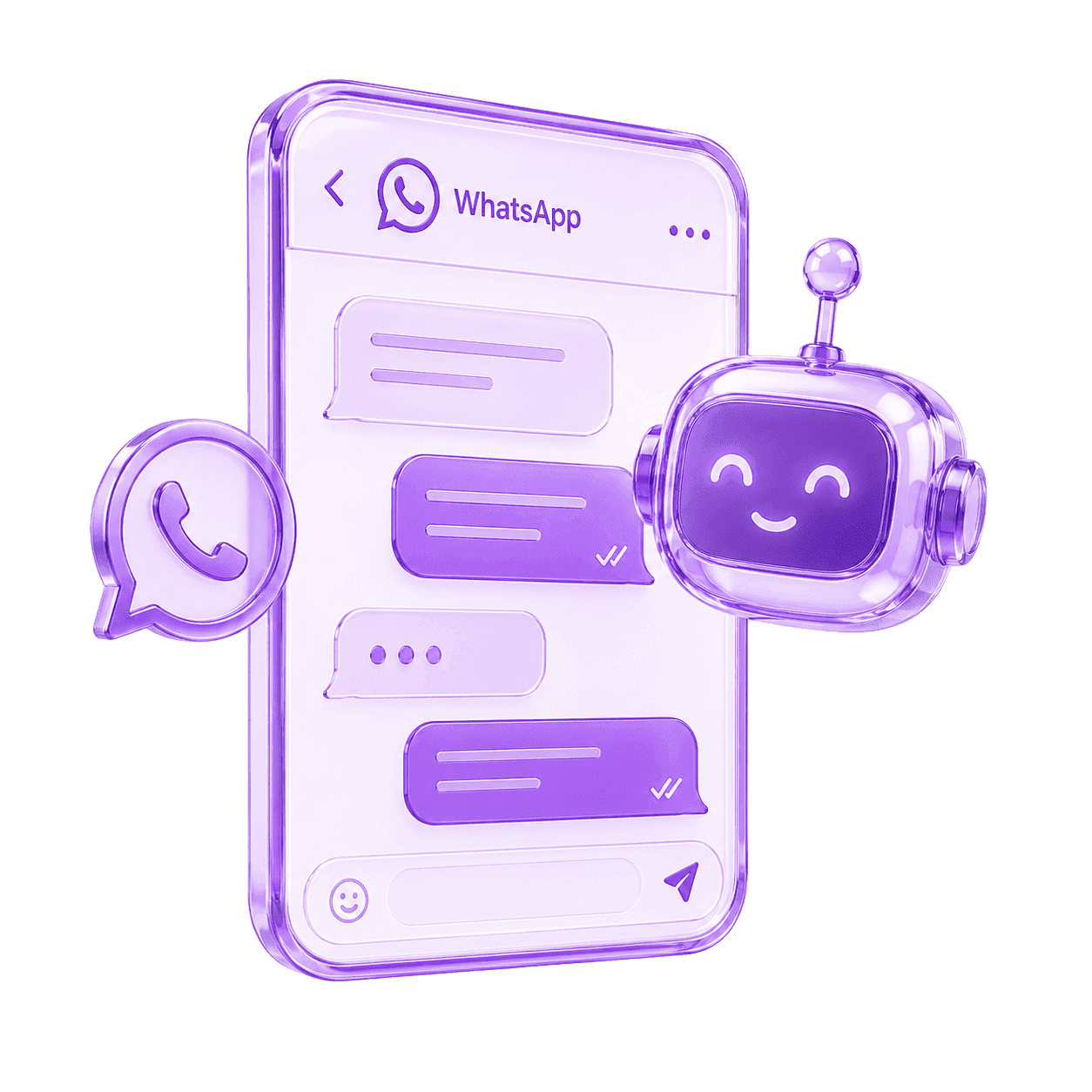 Automação de WhatsApp da Cooki com robô de atendimento